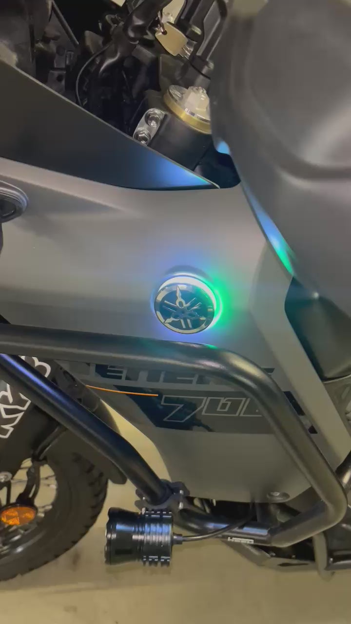 Logo LED YAMAHA RGB Connecté 50mm